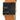 QLOCKTWO W Rose Black Watch with Orange French-Grain Leather Strap