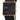 QLOCKTWO W Rose Black Watch with Black Leather Strap